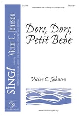 Dors, Dors, Petit Bebe Two-Part choral sheet music cover
